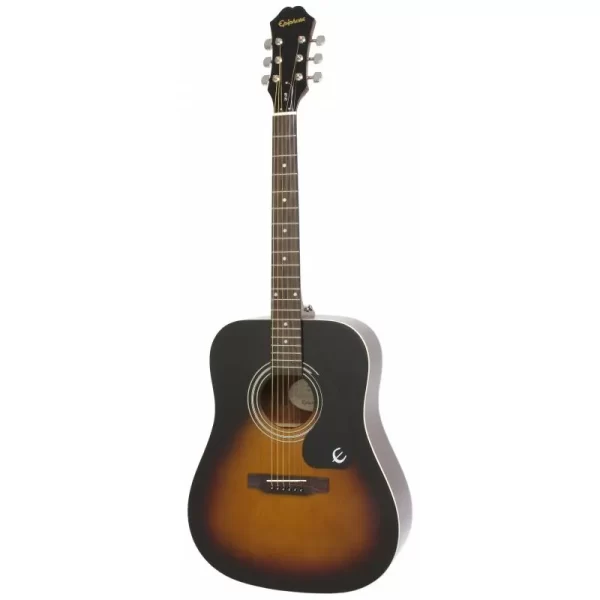 EPIPHONE EA10VSCH1; DR-100 VINT. SUNBURST CH HDWE  GUITARRA ACUSTICA