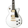 EPIPHONE EILCAWGH1 LES PAUL CUSTOM ALPINE WHITE Guitarra Electrica - Imagen 2