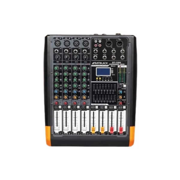 BATBLACK BT-X4 Mixer Profesional USB de 4 canales