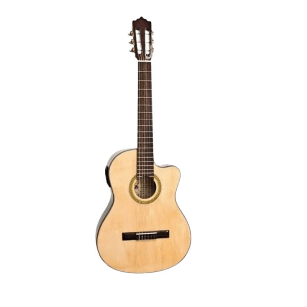 GUITARRA ELECTROACUSTICA PALMER TERESA-N NATURAL C/CORTE (NYLON)