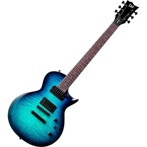 LTD EC200DX Guitarra Eléctrica Blue Burst