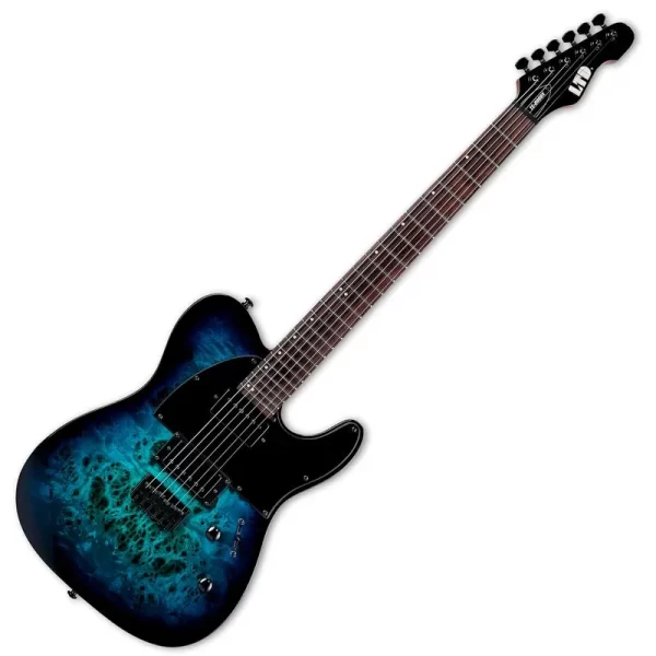 LTD TE200DX Guitarra Eléctrica Blue Burst