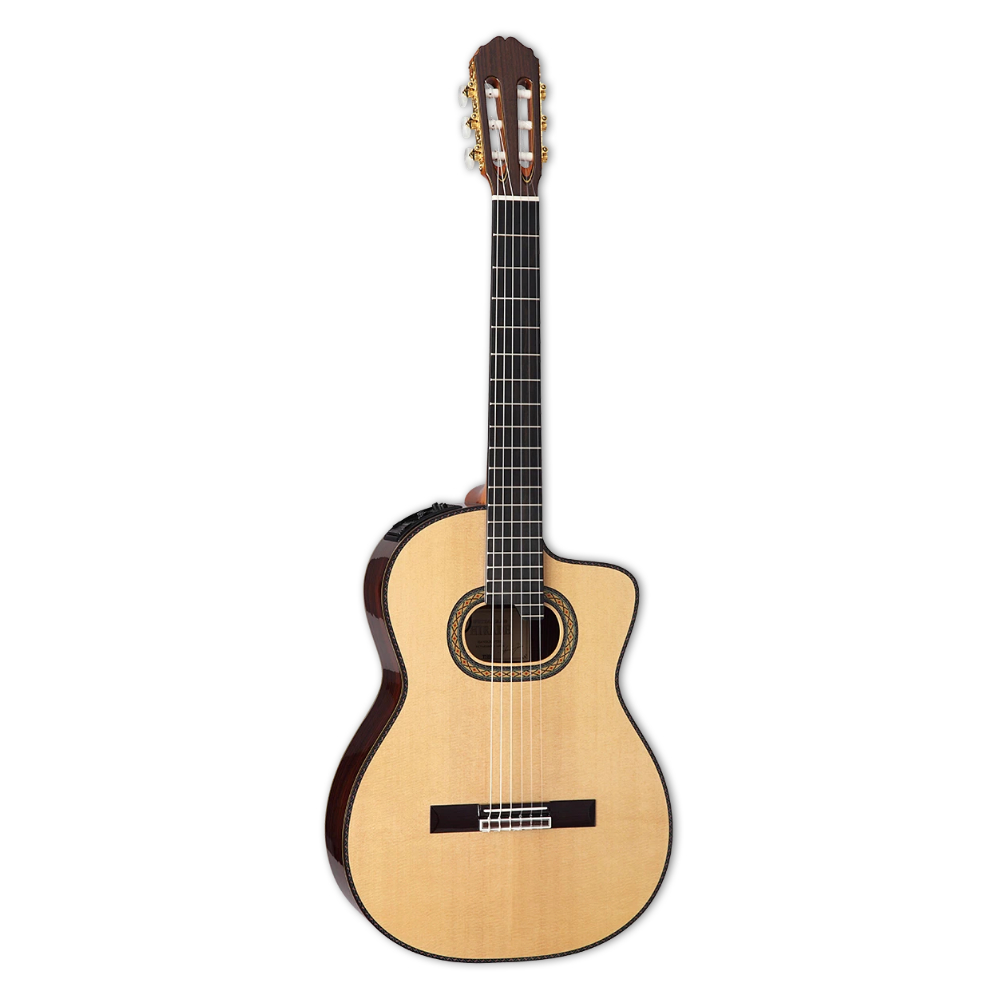 TAKAMINE DH90 GUITARRA ELECTROACÚSTICA NYLON CON SOFTCASE