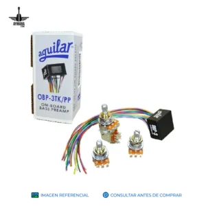 AGUILAR OBP-3TK/PP PREAMP 1 PUSH PULL Y 2 POTS