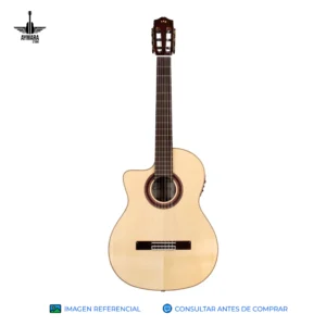 CORDOBA 99‑752‑0080 GK STUDIO NEGRA GUITARRA ELECTROACUSTICA LEFTY SPRUCE ROSEWOOD ZURDA