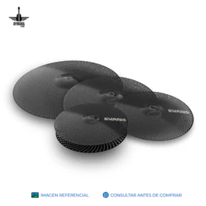 EVANS ECP-DB-1 DB ONE LOW VOLUME CYMBAL SET 4 PIEZAS