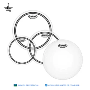 EVANS EPP-EC2SHDD-R EC2S CLEAR PRO ROCK PACK 10'' 12'' 14'' 16''
