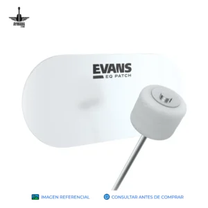 EVANS EQPC2 PROTECTOR PARA PARCHE DE BOMBO DOBLE