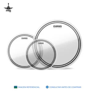 EVANS ETP-EC2SCLR-S EC2 CLEAR TOM PACK 12'' 13'' 16'' STANDARD