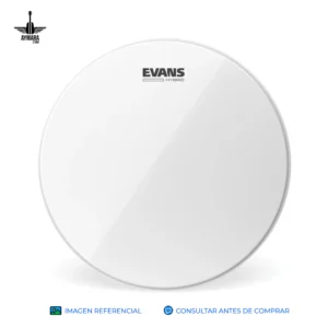 EVANS SB14MHW HYBRID WHITE MARCHING DRUMHEAD 14'' PARCHE PARA TAROLA