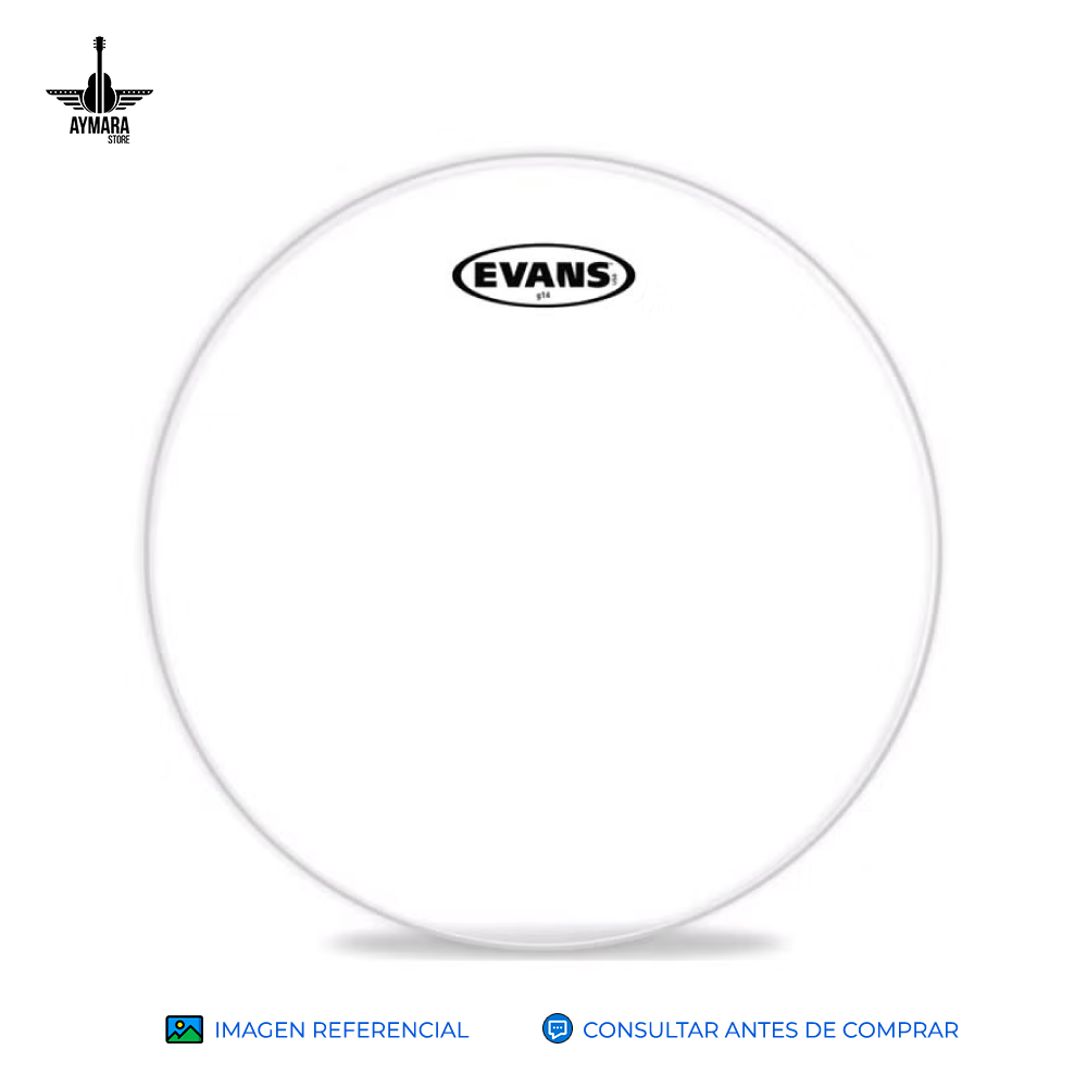 EVANS TT08G14 G14 CLEAR DRUMHEAD 8'' PARCHE PARA BATERÍA