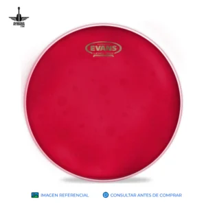 EVANS TT08HR HYDRAULIC RED DRUMHEAD 8'' PARCHE PARA BATERÍA