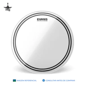 EVANS TT12EC2S EC2 CLEAR SST DRUMHEAD 12'' PARCHE PARA BATERÍA
