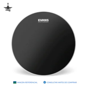 EVANS TT15HBG HYDRAULIC BLACK GLOSS DRUMHEAD 15''