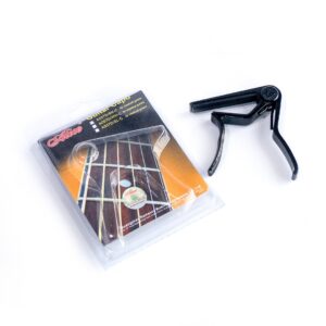 ALICE A007D CAPOTRASTE PARA GUITARRA COLOR NEGRO