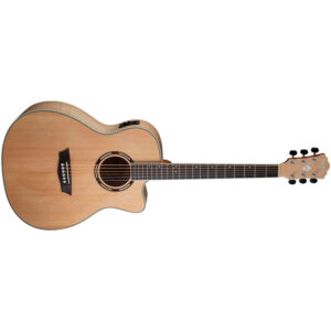 Alternative view of WASHBURN AG40CEK A U GUITARRA ELECTROACÚSTICA CUERDAS DE METAL FLAME MAPLE