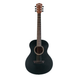 WASHBURN AGM5BMK A U GUITARRA ACÚSTICA CUERDAS DE METAL BLACK MATTE