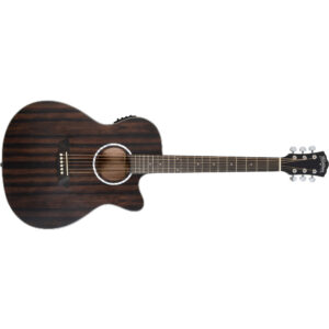 Alternative view of WASHBURN DFEACE-U GUITARRA ELECTROACÚSTICA DEEP FOREST EBONY ACE
