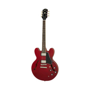EPIPHONE EIES335MSSCHNH1 ES-335 GUITARRA ELÉCTRICA SEMI-HOLLOW ROJA