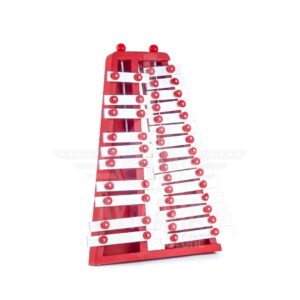 VENTURI METALOFONO CROMATICO 25 NOTAS ROJO INCLUYE FUNDA