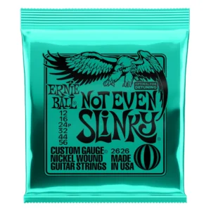 ERNIE BALL 2626 NICKEL WOUND NOT EVEN SLINKY 12-56 CUERDAS PARA GUITARRA ELÉCTRICA