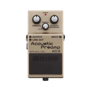 BOSS AD-2 ACOUSTIC PREAMP PEDAL DE EFECTO PARA GUITARRA ACÚSTICA