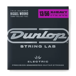 DUNLOP DEN1356 NICKEL WOUND ELECTRIC GUITAR STRINGS 13-56 CUERDAS PARA GUITARRA ELÉCTRICA