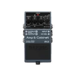 BOSS IR-2 SIMULADOR DE AMPLIFICADOR Y GABINETE PEDAL DE EFECTO PARA GUITARRA ELÉCTRICA