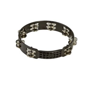 LATIN PERCUSSION LPA190 PANDERETA ASPIRE DE PLÁSTICO NEGRO PANDERETA