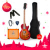 EPIPHONE E1LPOHSNH1 LES PAUL TRIBUTE E1 HERITAGE CHERRY SUNBURST NICKEL PACK GUITARRA ELECTRICA + ORANGE CR12 AMPLIFICADOR 12W (INCLUYE ACCESORIOS: FUNDA, CABLE, CORREA, PUA)