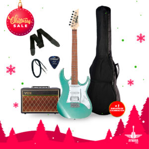 IBANEZ GRX40 MGN PACK GUITARRA ELECTRICA + VOX PATHFINDER AMPLIFICADOR 10W (INCLUYE ACCESORIOS: FUNDA, CABLE, CORREA, PUA)