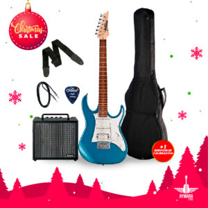 IBANEZ GRX40 MLB PACK GUITARRA ELECTRICA + IBANEZ IBZ10GV2-T AMPLIFICADOR 10W (INCLUYE ACCESORIOS: FUNDA, CABLE, CORREA, PUA)