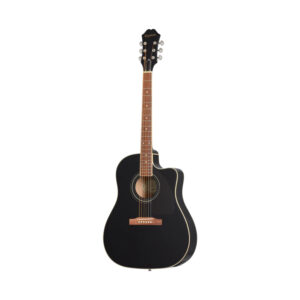 EPIPHONE EE2SEBNH3 J-45 EC STUDIO GUITARRA ELECTROACÚSTICA EBONY NICKEL