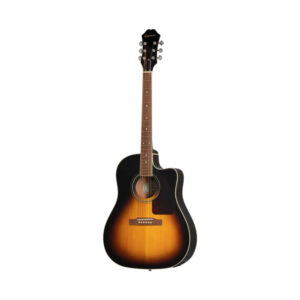 EPIPHONE EE2SVSNH3 J-45 EC STUDIO GUITARRA ELECTROACÚSTICA  VINTAGE SUNBURST NICKEL