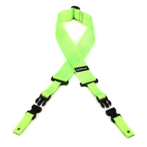 DIMARZIO DD2200GN CLIPLOCK GUITAR STRAP GREEN