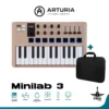 ARTURIA MiniLAB 3 Champagne Controlador Midi