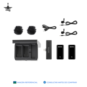 BOYA BY-XM6-K4 SISTEMA DE MICROFONO INALAMBRICO