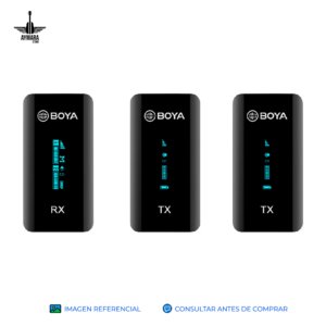 BOYA BY-XM6-S2 SISTEMA DE MICROFONO INALAMBRICO