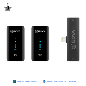 BOYA BY-XM6-S4 SISTEMA DE MICROFONO INALAMBRICO