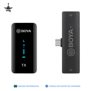 BOYA BY-XM6-S5 SISTEMA DE MICROFONO INALAMBRICO