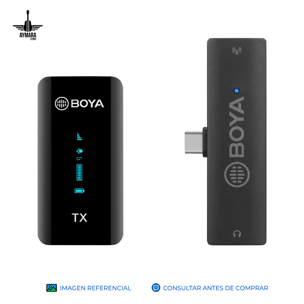 BOYA BY-XM6-S5 SISTEMA DE MICROFONO INALAMBRICO