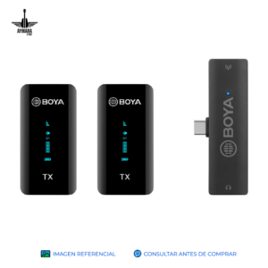 BOYA BY-XM6-S6 SISTEMA DE MICROFONO INALAMBRICO