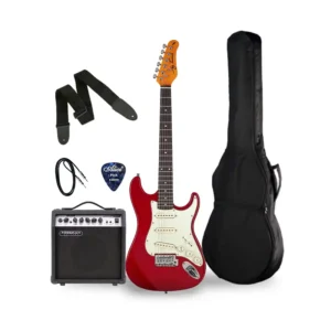 JT-30-MRD-A-U + FREEMAN GA-20RT AMPLIFICADOR COMBO GUITARRA 15W (INCLUYE ACCESORIOS: FUNDA, CABLE, CORREA, PUA)
