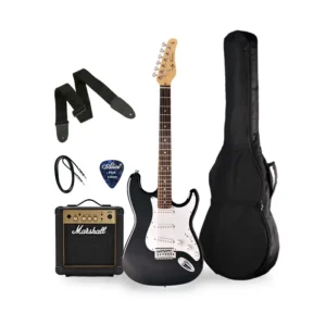 JT-300-BK-A-U + MARSHALL MG10 AMPLIFICADOR DE 10W (INCLUYE ACCESORIOS: FUNDA, CABLE, CORREA, PUA)