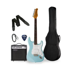 JT-300-DB-A-U + FREEMAN GA-20RT AMPLIFICADOR COMBO GUITARRA 15W (INCLUYE ACCESORIOS: FUNDA, CABLE, CORREA, PUA)