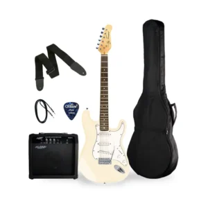 JT-300-IV-A-U + MCALLISTER EGA15 AMPLIFICADOR DE GUITARRA ELECTRICA 15W (INCLUYE ACCESORIOS: FUNDA, CABLE, CORREA, PUA)