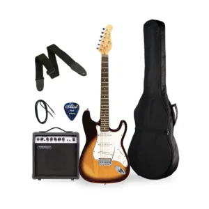 JT-300-TSB-A-U + FREEMAN GA-20RT AMPLIFICADOR COMBO GUITARRA 15W (INCLUYE ACCESORIOS: FUNDA, CABLE, CORREA, PUA)