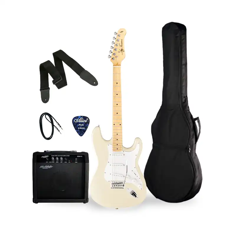JT-300M-IV-M-U + MCALLISTER EGA15 AMPLIFICADOR DE GUITARRA ELECTRICA 15W (INCLUYE ACCESORIOS: FUNDA, CABLE, CORREA, PUA)