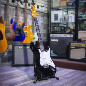JAY TURSER JT-300-BK; DBL CUTAWAY ELECTRIC BLACK AMS-JT-300-BK