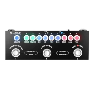M-VAVE CUBE BABY PEDAL MULTIEFECTO PARA GUITARRA ELECTRICA
